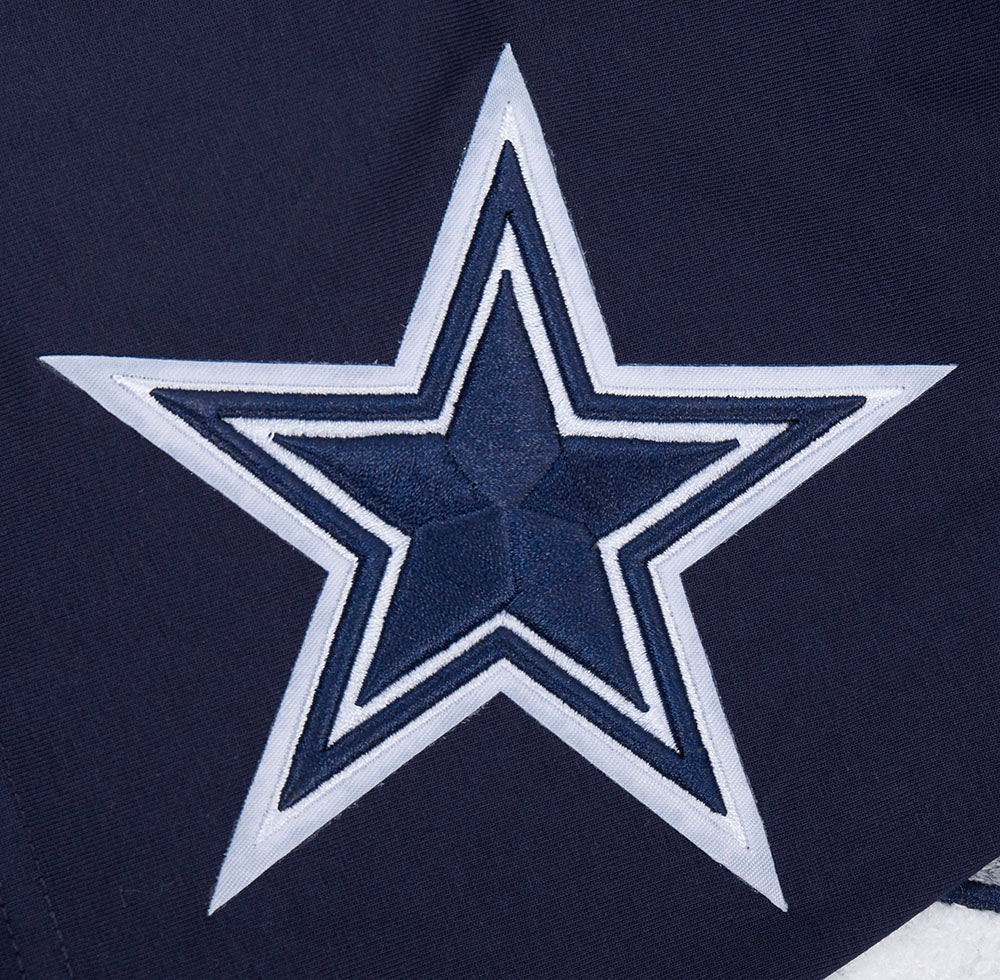 NFL DALLAS COWBOYS SCRIPT TAIL MEN'S   TEE (MIDNIGHT NAVY)