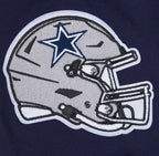 NFL DALLAS COWBOYS SCRIPT TAIL MEN'S   TEE (MIDNIGHT NAVY)
