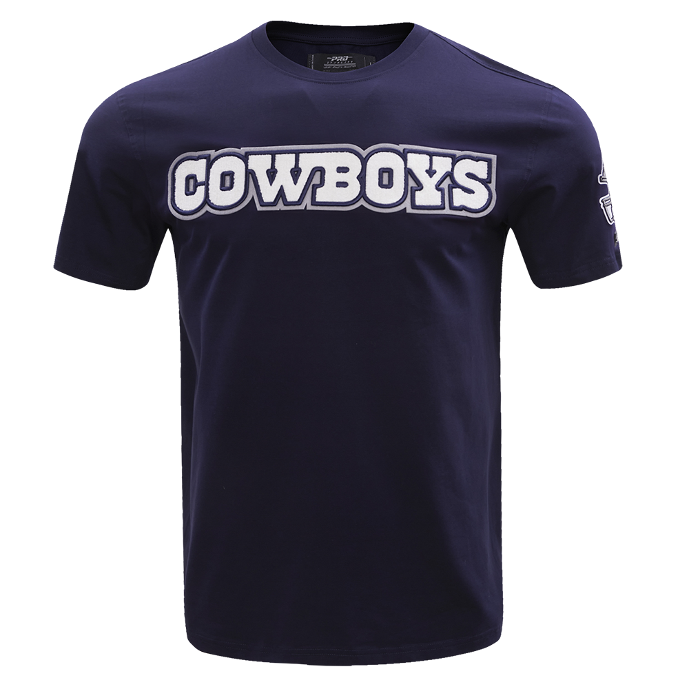 NFL DALLAS COWBOYS CLASSIC CHENILLE   TEE (MIDNIGHT NAVY)