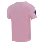 NFL DALLAS COWBOYS CLASSIC CHENILLE T-SHIRT POUR HOMME (ROSE)