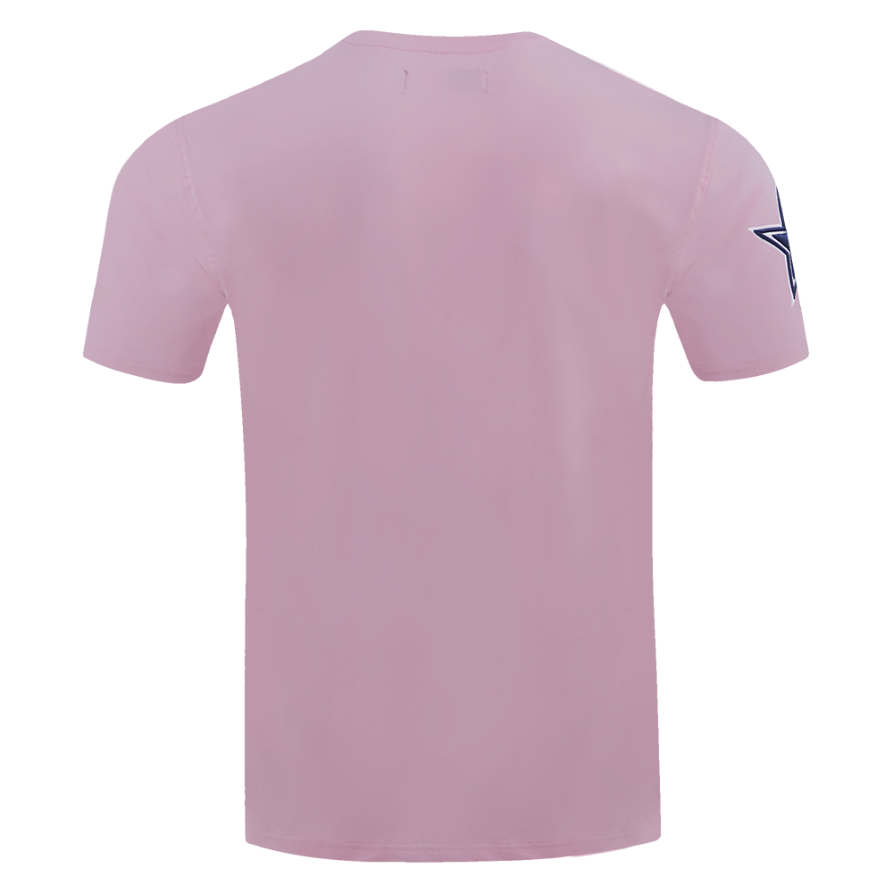 NFL DALLAS COWBOYS CLASSIC CHENILLE T-SHIRT POUR HOMME (ROSE)