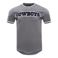 NFL DALLAS COWBOYS CLASSIC CHENILLE MEN'S TEE (GRAY)