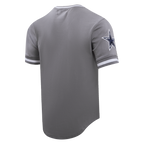 NFL DALLAS COWBOYS CLASSIC CHENILLE MEN'S TEE (GRAY)