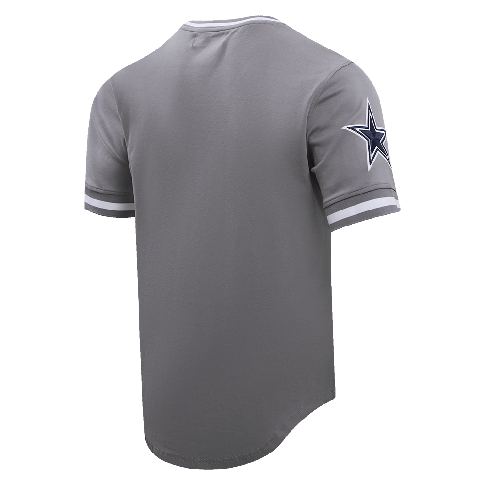 NFL DALLAS COWBOYS CLASSIC CHENILLE MEN'S TEE (GRAY)