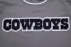 NFL DALLAS COWBOYS CLASSIC CHENILLE MEN'S TEE (GRAY)