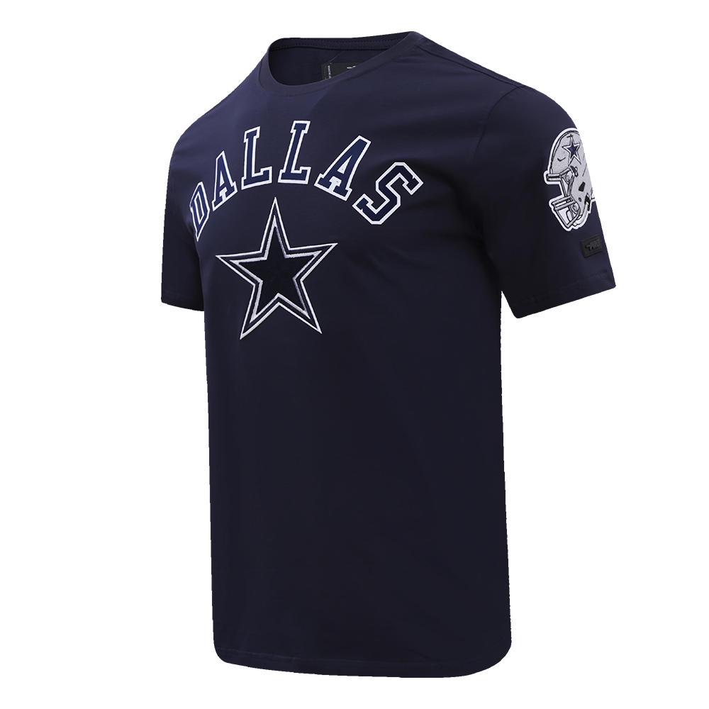 NFL DALLAS COWBOYS CLASSIC BRISTLE T-SHIRT POUR HOMME (MARINE MINUIT)