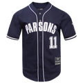 NFL DALLAS COWBOYS MICAH PARSONS #11 MEN'S MESH BUTTON DOWN JERSEY (MIDNIGHT NAVY)