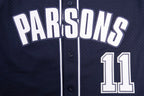 NFL DALLAS COWBOYS MICAH PARSONS #11 MEN'S MESH BUTTON DOWN JERSEY (MIDNIGHT NAVY)