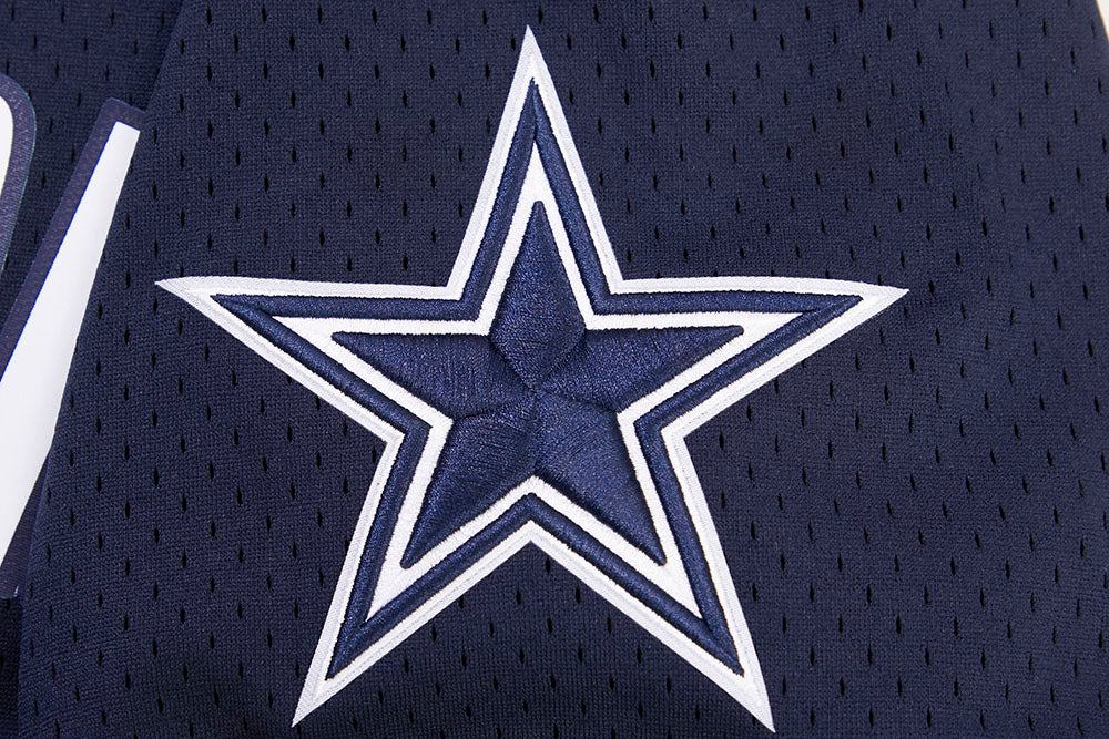 NFL DALLAS COWBOYS MICAH PARSONS #11 MEN'S MESH BUTTON DOWN JERSEY (MIDNIGHT NAVY)