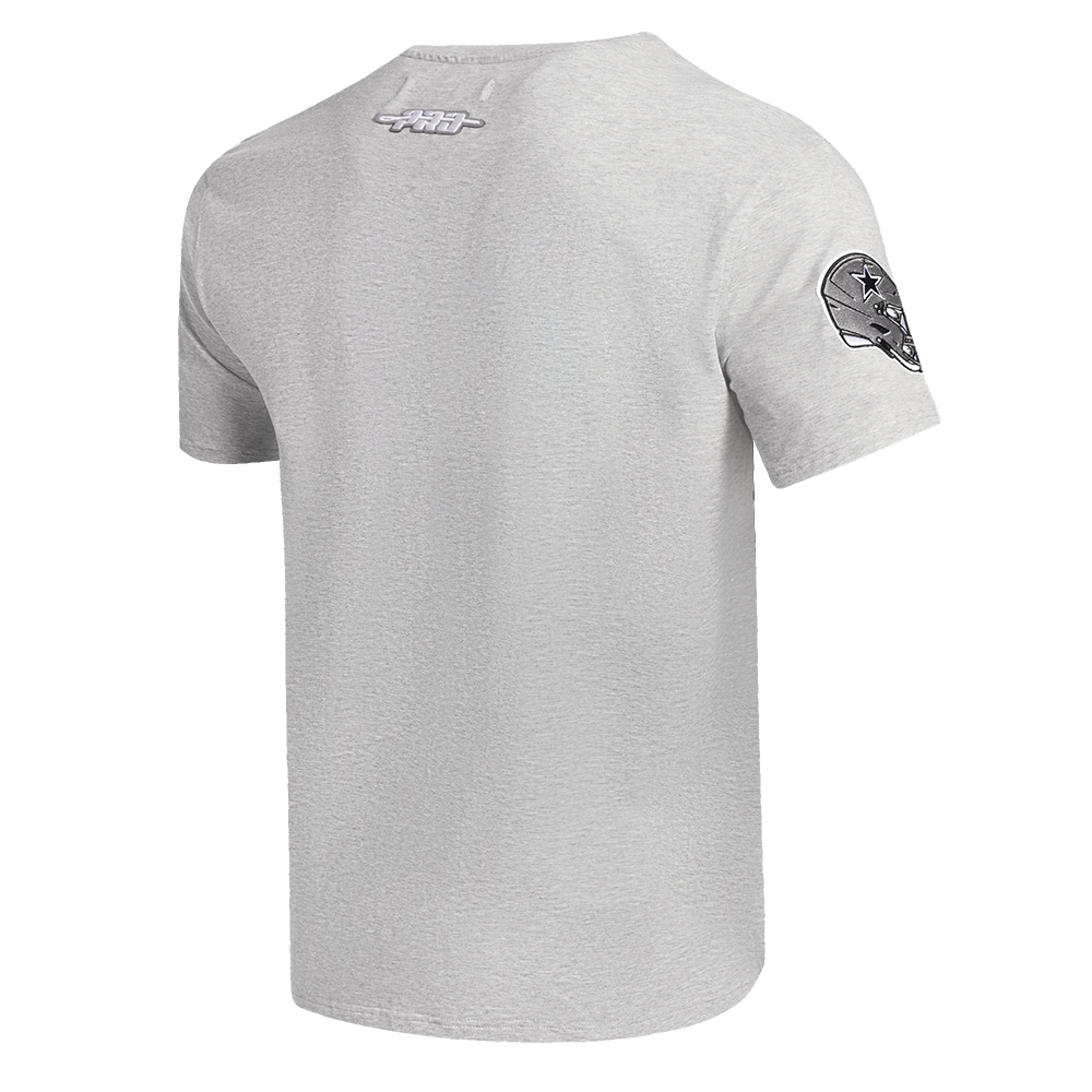 NFL DALLAS COWBOYS OLD ENGLISH T-SHIRT POUR HOMME (GRIS CHINÉ)