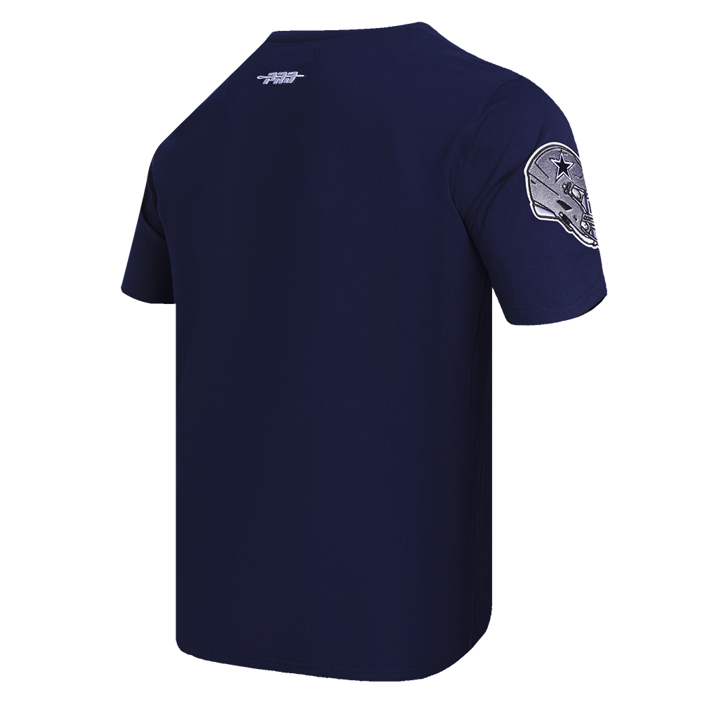 NFL DALLAS COWBOYS OLD ENGLISH T-SHIRT POUR HOMME (MARINE MINUIT)