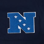 NFL DALLAS COWBOYS WINGSPAN T-SHIRT EN JERSEY DE COTON À ÉPAULES TOMBANTES POUR HOMME (MARINE MINUIT)