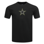 NFL DALLAS COWBOYS UNDER THE LIGHTS T-SHIRT EN JERSEY SIMPLE POUR HOMME (NOIR)