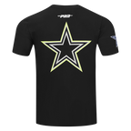 NFL DALLAS COWBOYS UNDER THE LIGHTS T-SHIRT EN JERSEY SIMPLE POUR HOMME (NOIR)