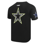 NFL DALLAS COWBOYS UNDER THE LIGHTS T-SHIRT EN JERSEY SIMPLE POUR HOMME (NOIR)