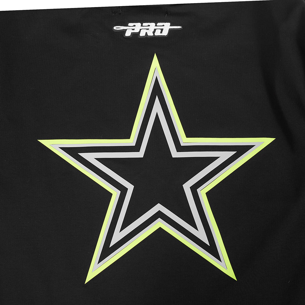 NFL DALLAS COWBOYS UNDER THE LIGHTS T-SHIRT EN JERSEY SIMPLE POUR HOMME (NOIR)