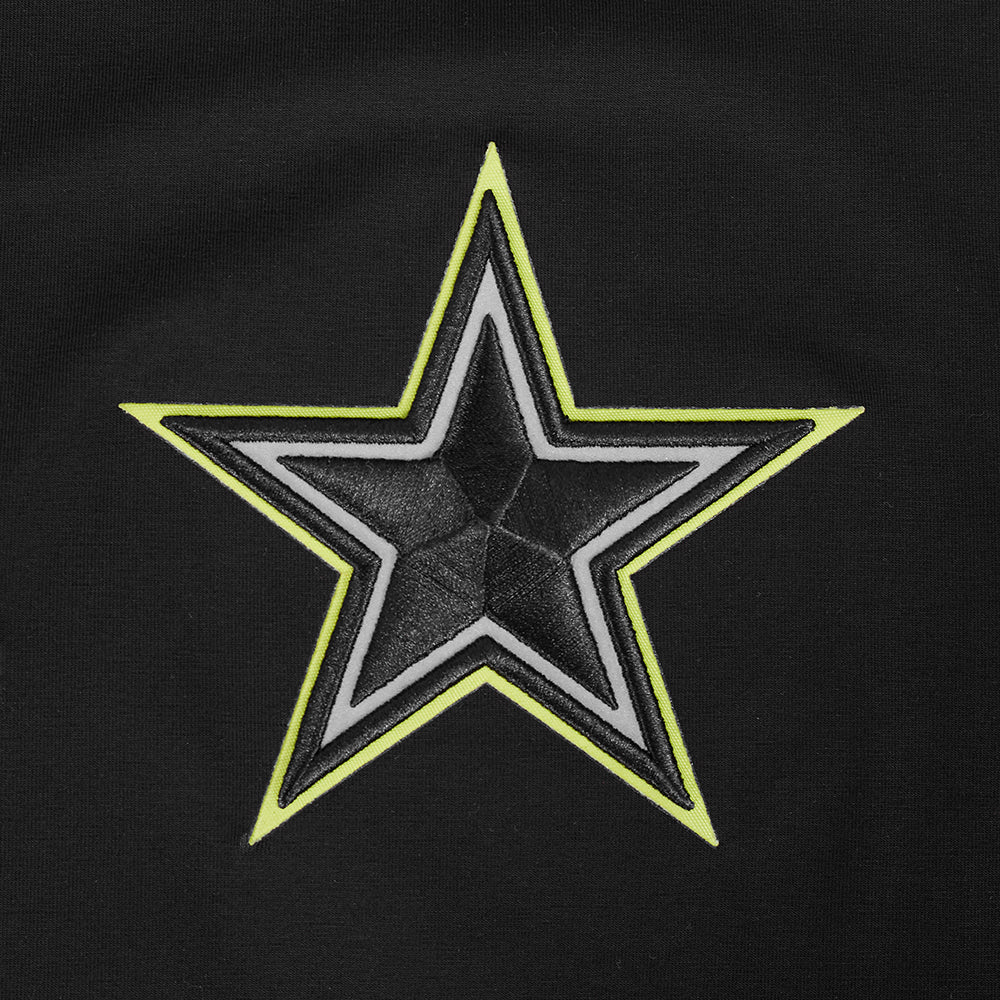 NFL DALLAS COWBOYS UNDER THE LIGHTS T-SHIRT EN JERSEY SIMPLE POUR HOMME (NOIR)