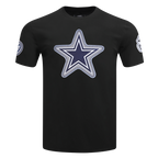 NFL DALLAS COWBOYS DIY PICK STITCH MEN'S SINGLE JERSEY TEE (BLACK)