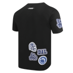 NFL DALLAS COWBOYS DIY PICK STITCH MEN'S SINGLE JERSEY TEE (BLACK)