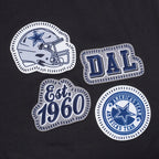 NFL DALLAS COWBOYS DIY PICK STITCH MEN'S SINGLE JERSEY TEE (BLACK)
