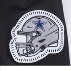 NFL DALLAS COWBOYS DIY PICK STITCH MEN'S SINGLE JERSEY TEE (BLACK)