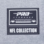 NFL DALLAS COWBOYS CITY TOUR 2.0 MEN'S COTTON JERSEY DROP SHOULDER TEE (DARK HEATHER GRAY)