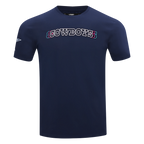 NFL DALLAS COWBOYS ECHO LOGO MEN'S SINGLE JERSEY TEE (MIDNIGHT NAVY)