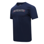 NFL DALLAS COWBOYS ECHO LOGO MEN'S SINGLE JERSEY TEE (MIDNIGHT NAVY)