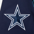 NFL DALLAS COWBOYS ECHO LOGO MEN'S SINGLE JERSEY TEE (MIDNIGHT NAVY)