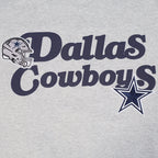 NFL DALLAS COWBOYS SOUVENIR MEN'S SINGLE JERSEY TEE (HEATHER GREY)