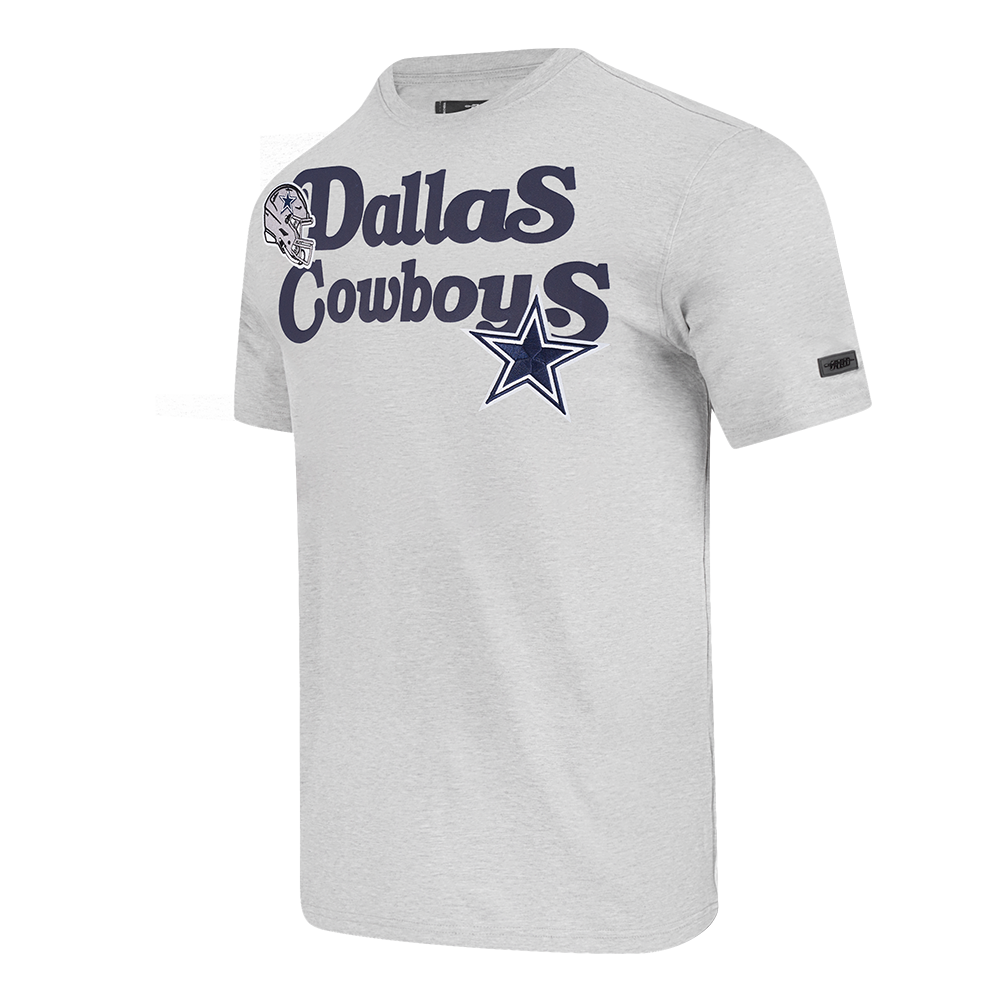 NFL DALLAS COWBOYS SOUVENIR MEN'S SINGLE JERSEY TEE (HEATHER GREY)