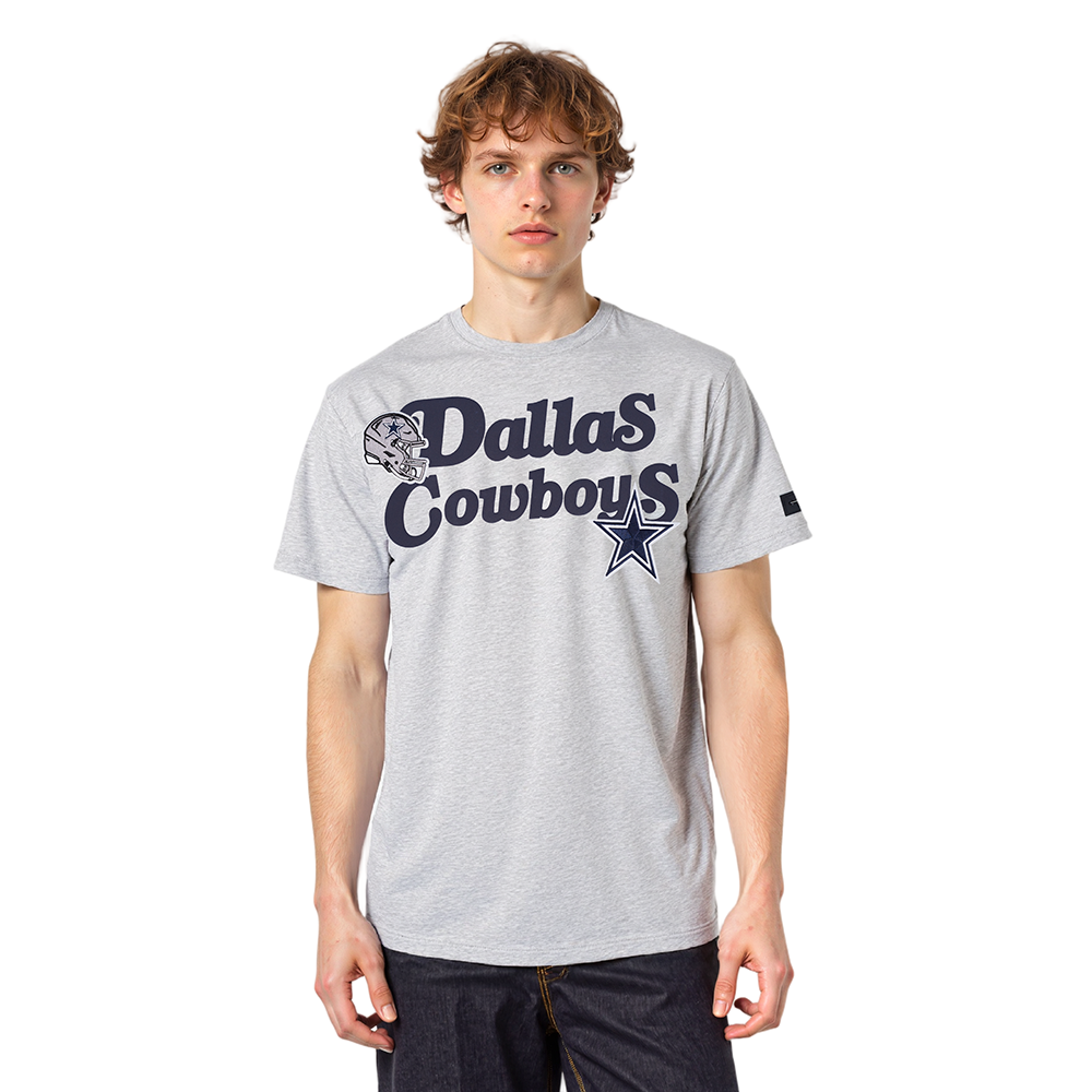 NFL DALLAS COWBOYS SOUVENIR MEN'S SINGLE JERSEY TEE (HEATHER GREY)