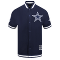 NFL DALLAS COWBOYS SOUVENIR BLOUSON D'ÉCHAUFFEMENT POUR HOMME (MARINE MINUIT)