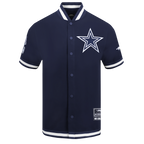 NFL DALLAS COWBOYS SOUVENIR BLOUSON D'ÉCHAUFFEMENT POUR HOMME (MARINE MINUIT)
