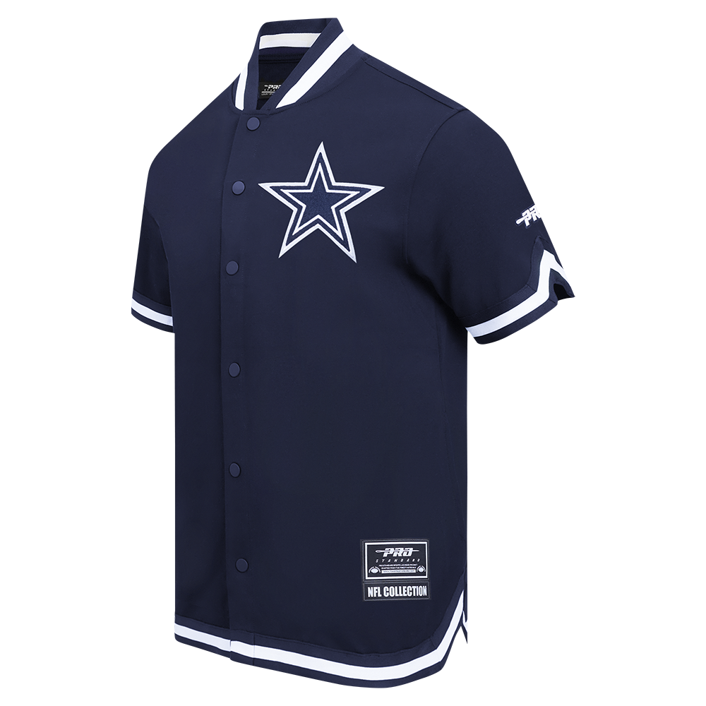 NFL DALLAS COWBOYS SOUVENIR BLOUSON D'ÉCHAUFFEMENT POUR HOMME (MARINE MINUIT)