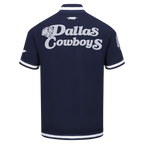 NFL DALLAS COWBOYS SOUVENIR BLOUSON D'ÉCHAUFFEMENT POUR HOMME (MARINE MINUIT)