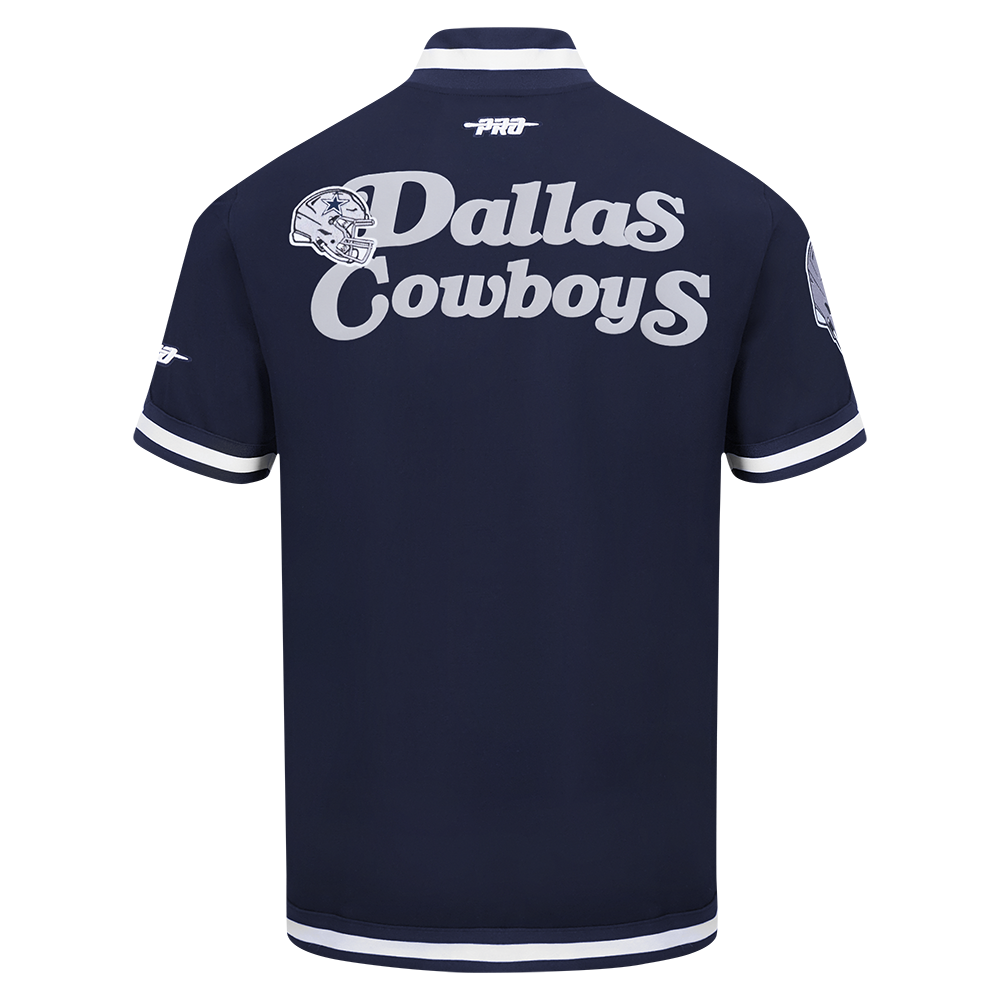 NFL DALLAS COWBOYS SOUVENIR BLOUSON D'ÉCHAUFFEMENT POUR HOMME (MARINE MINUIT)