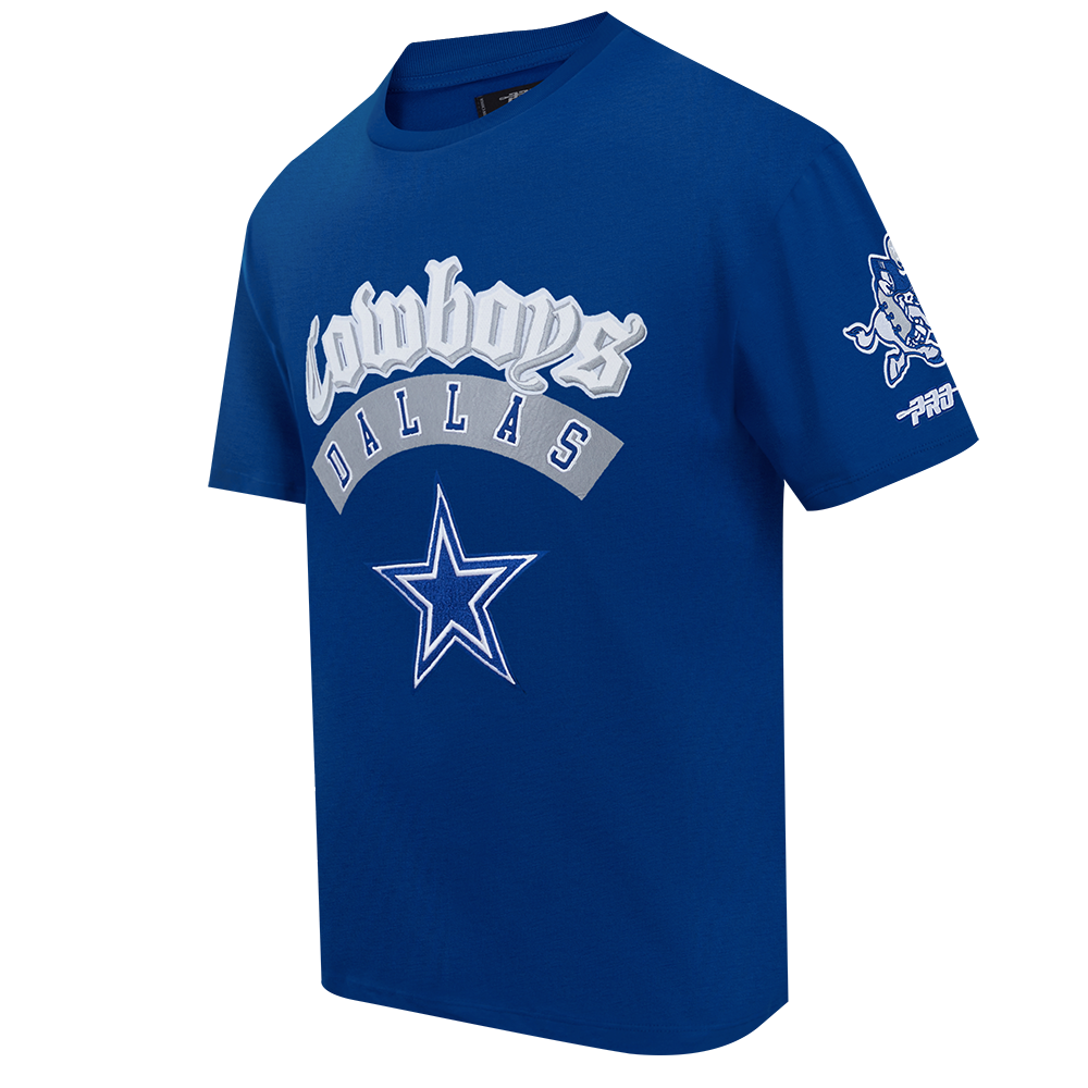 NFL DALLAS COWBOYS BEST OF MEN'S CJ DROP SHOULDER TEE (DODGER BLUE)