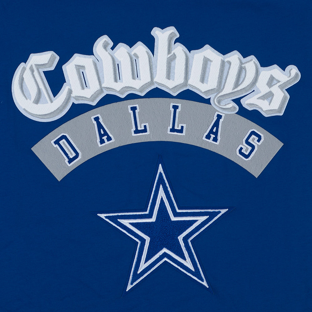 NFL DALLAS COWBOYS BEST OF MEN'S CJ DROP SHOULDER TEE (DODGER BLUE)