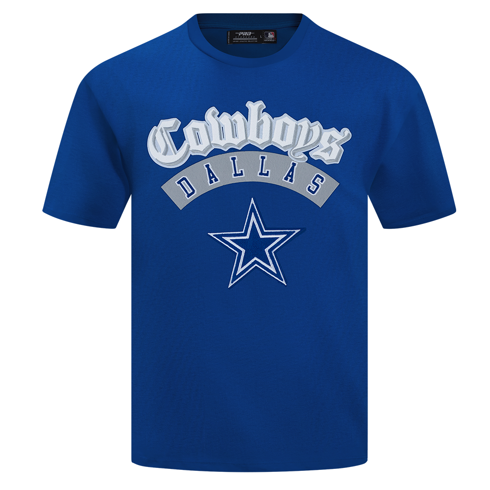 NFL DALLAS COWBOYS BEST OF MEN'S CJ DROP SHOULDER TEE (DODGER BLUE)