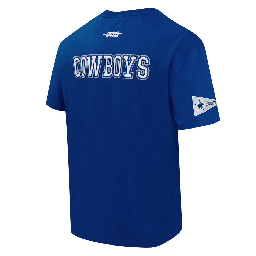 NFL DALLAS COWBOYS BEST OF MEN'S CJ DROP SHOULDER TEE (DODGER BLUE)
