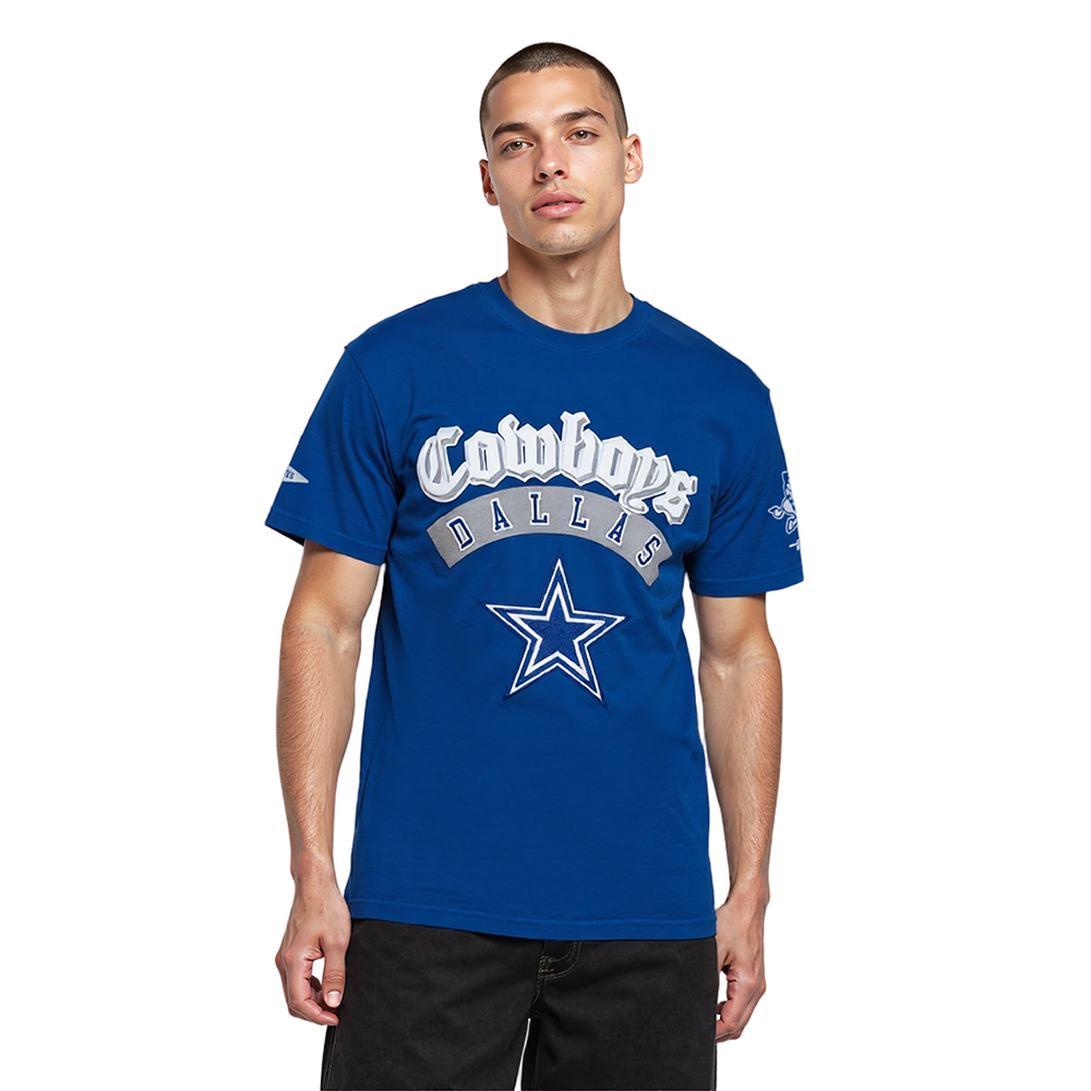 NFL DALLAS COWBOYS BEST OF MEN'S CJ DROP SHOULDER TEE (DODGER BLUE)