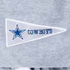 NFL DALLAS COWBOYS BEST OF T-SHIRT EN JERSEY DE COTON À ÉPAULES TOMBANTES POUR HOMME (GRIS CHINÉ FONCÉ)
