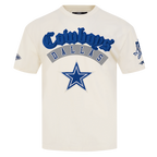NFL DALLAS COWBOYS BEST OF MEN'S DROP SHOULDER TEE (EGGSHELL)