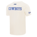 NFL DALLAS COWBOYS BEST OF MEN'S DROP SHOULDER TEE (EGGSHELL)