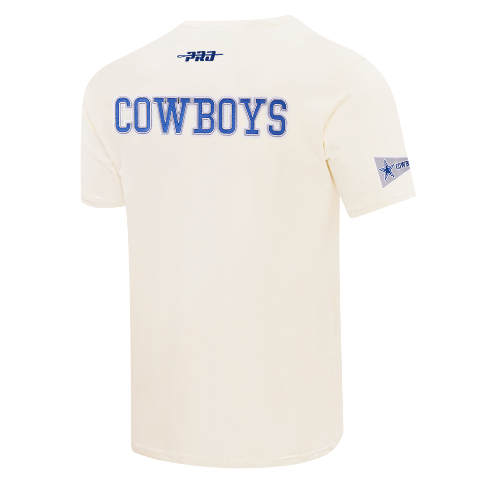 NFL DALLAS COWBOYS BEST OF MEN'S DROP SHOULDER TEE (EGGSHELL)