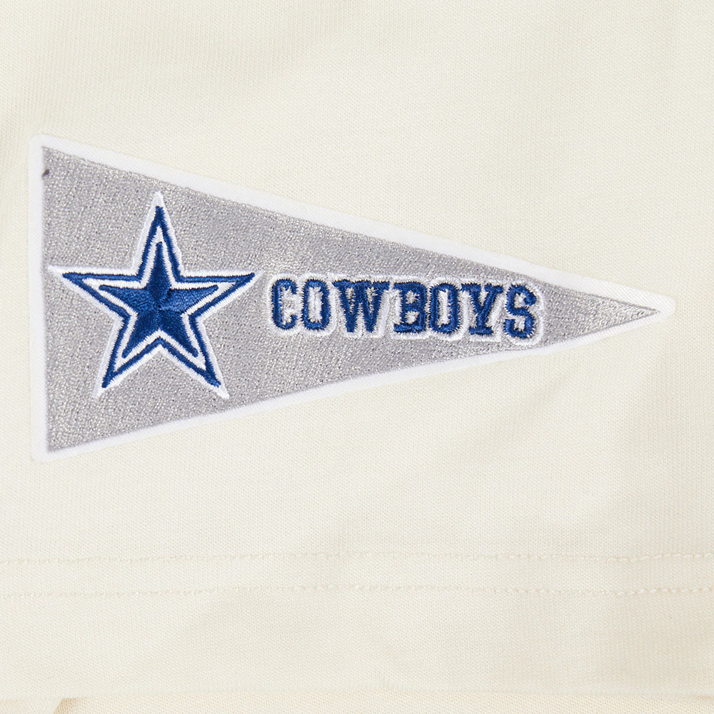 NFL DALLAS COWBOYS BEST OF MEN'S DROP SHOULDER TEE (EGGSHELL)