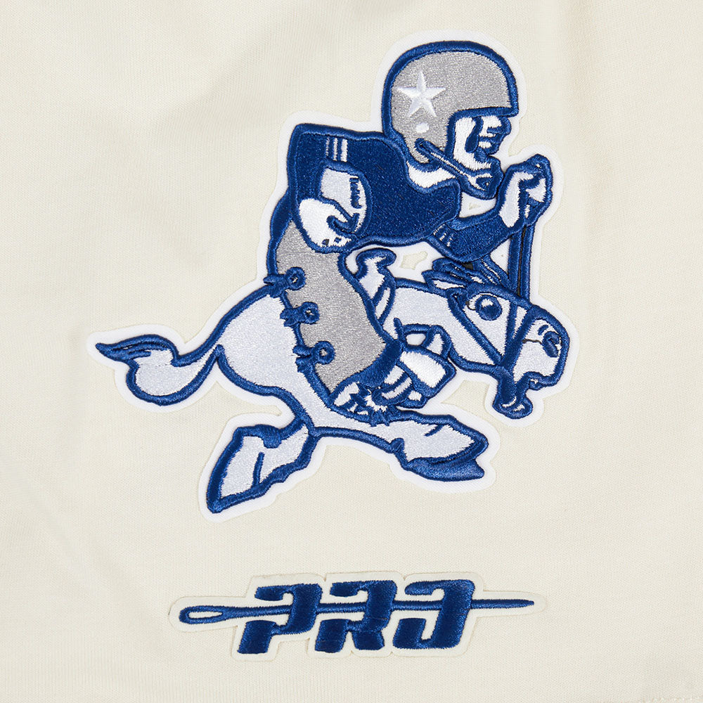NFL DALLAS COWBOYS BEST OF MEN'S DROP SHOULDER TEE (EGGSHELL)