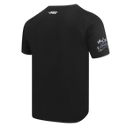 NFL DALLAS COWBOYS REBEL ATHLETICS T-SHIRT EN JERSEY SIMPLE À LOGO EMPILÉ POUR HOMME (NOIR)