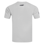 NFL DALLAS COWBOYS TEAM BADGE T-SHIRT EN JERSEY SIMPLE POUR FEMME POUR HOMME (GRIS CHINÉ)